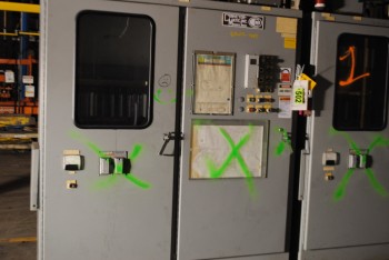Electrical Control Panels, 480 Volts, 3 Phase, 60 Hz, 30 amp Disconnect