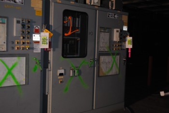 Electrical Control Panels, 480 Volts, 3 Phase, 60 Hz, 30 amp Disconnect
