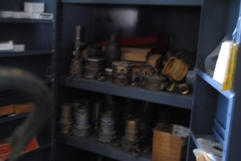 Steel cabinet with Contents