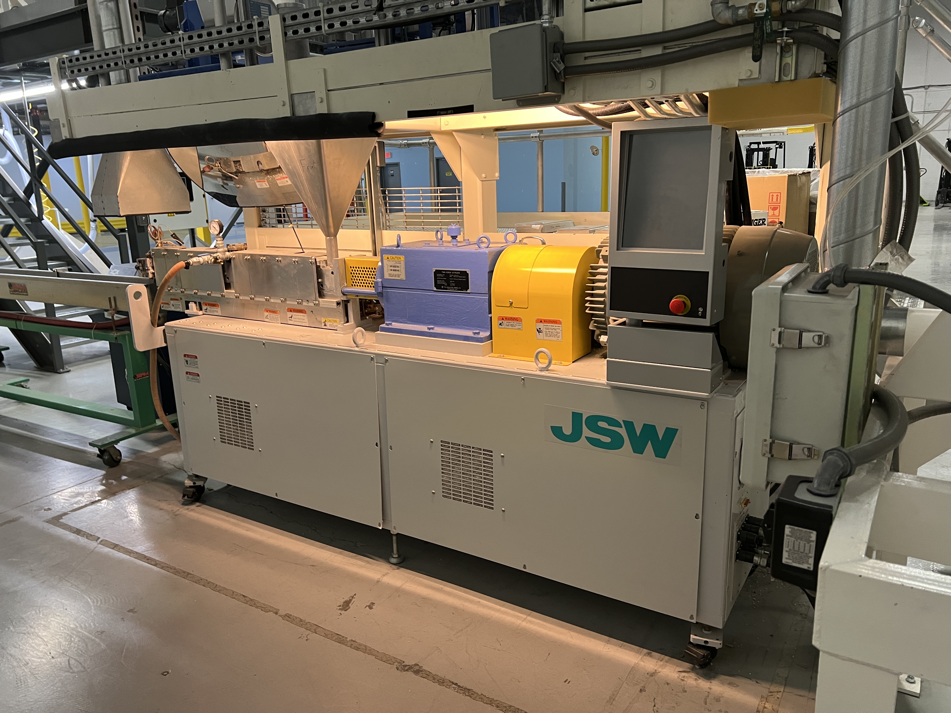 2014 JAPAN STEEL WORKS TEX28V42CW-4V TWIN-SCREW EXTRUDER For Sale | Aucto