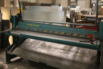 MANUAL GUILOTINE WITH SHEAR WITH HORIZONTAL LEVER CGM