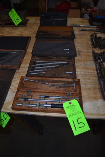 Lot of Inside Micrometers