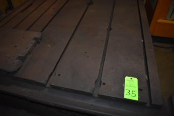 Steel Layouts Table w/ T-slots, 63