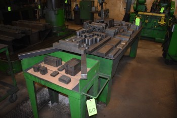 Steel Table 7'x 3'x 33
