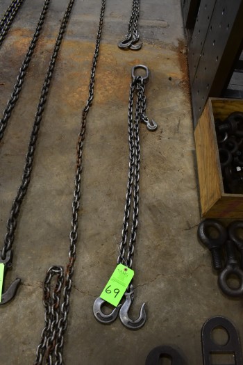 Lot of (3) Lifting Chains