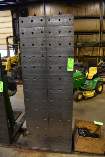 (2) Steel Angle Plates, 79\