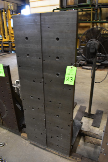 (2) Steel Angle Plates, 61\