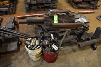 Lot of Solid Steel Scrap Metal