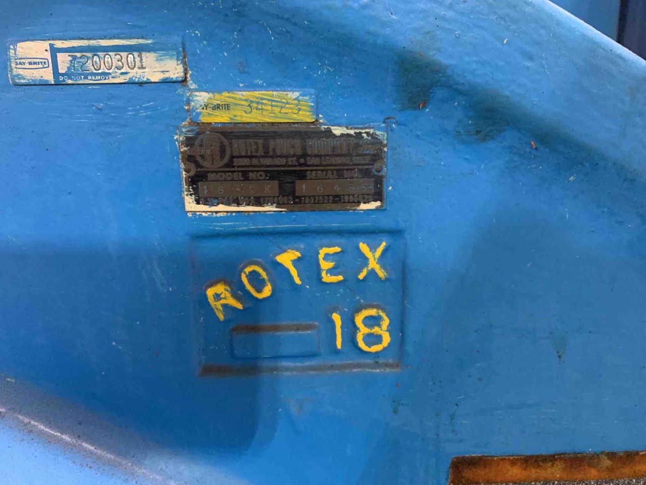 Rotex 18AK Tin Knocker Hand Turret Punch Station