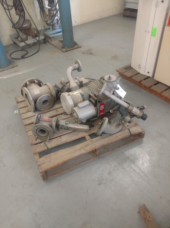 (1) Pallet of Varian Diffusion Pumps, Type 0184