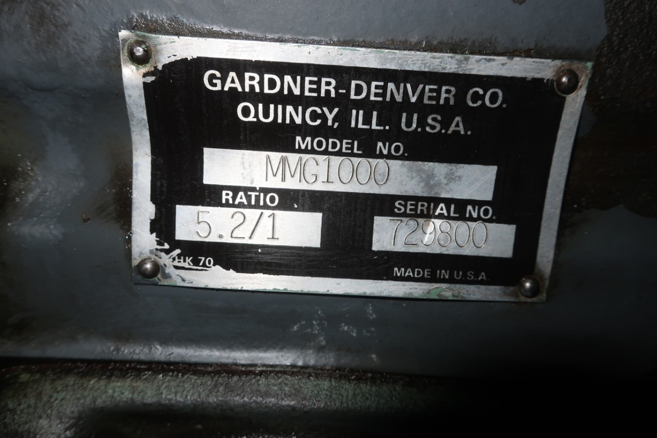 GARDNER DENVER MMG1000 RADIAL PISTON AIR MOTOR For Sale | Aucto