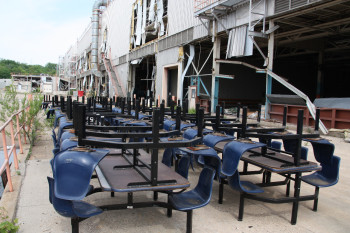 6-chair tables (Chairs attached to tables) Qty. 29