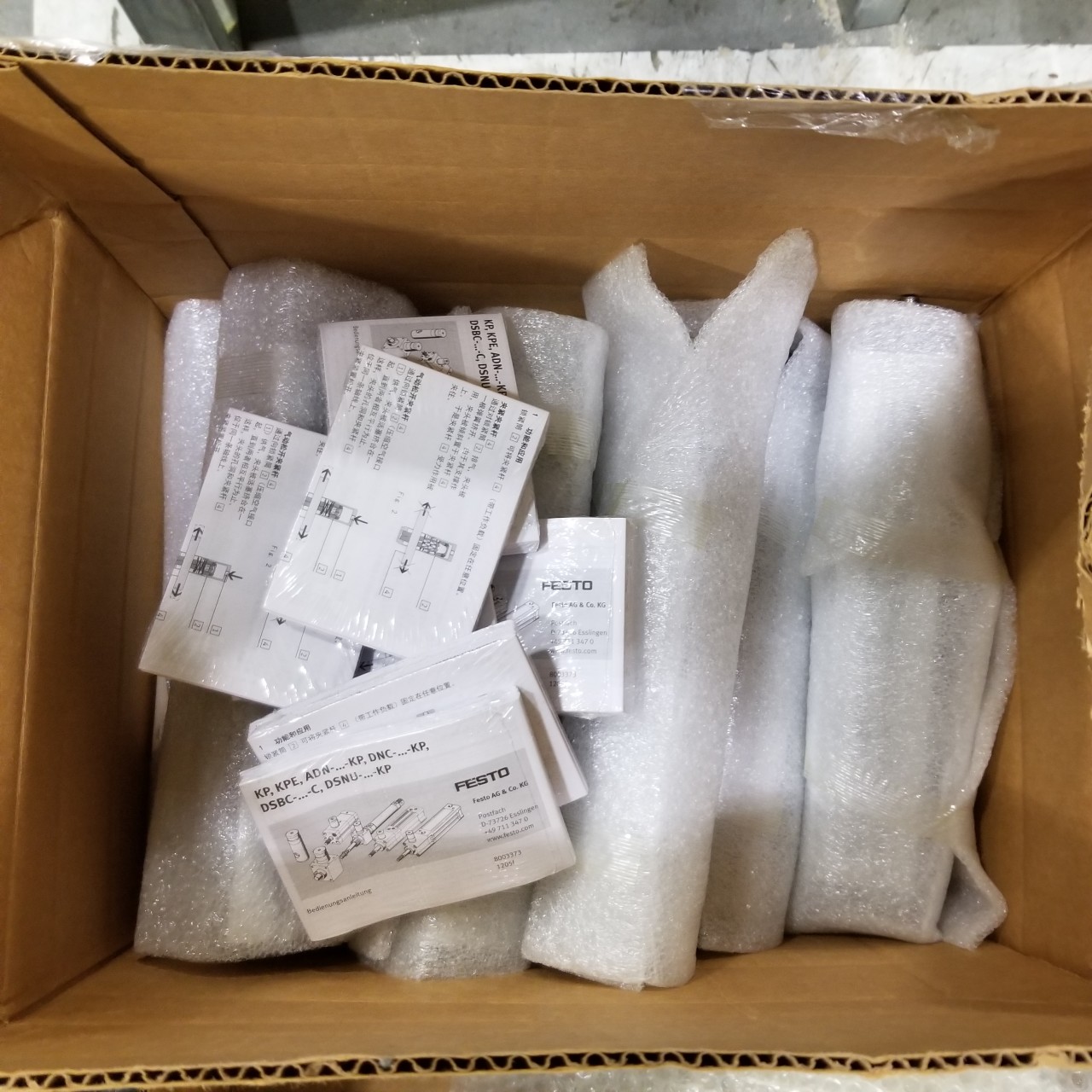 Indirect Material List of Festo Spare Parts