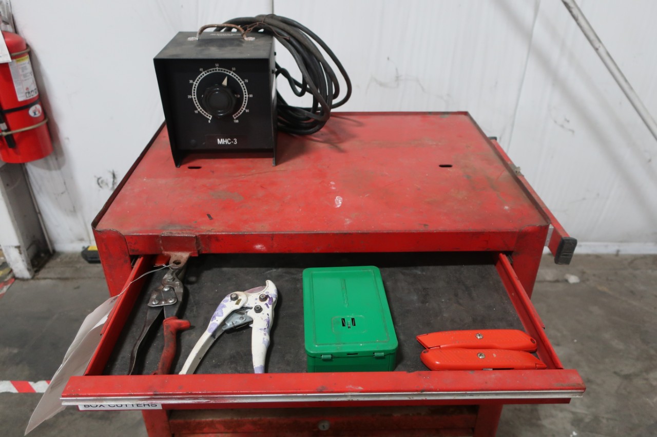 6 DRAWER SNAP ON TOOL BOX AND ASSORTED TOOLS For Sale Aucto