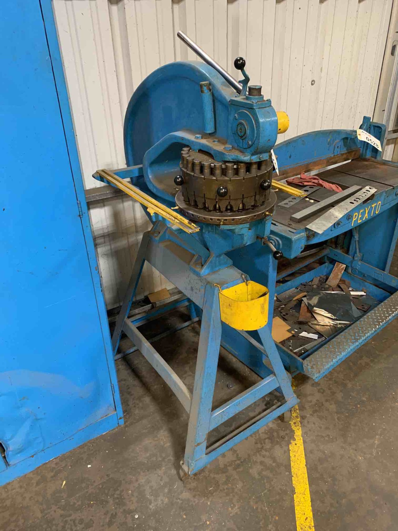 Rotex 18AK Tin Knocker Hand Turret Punch Station