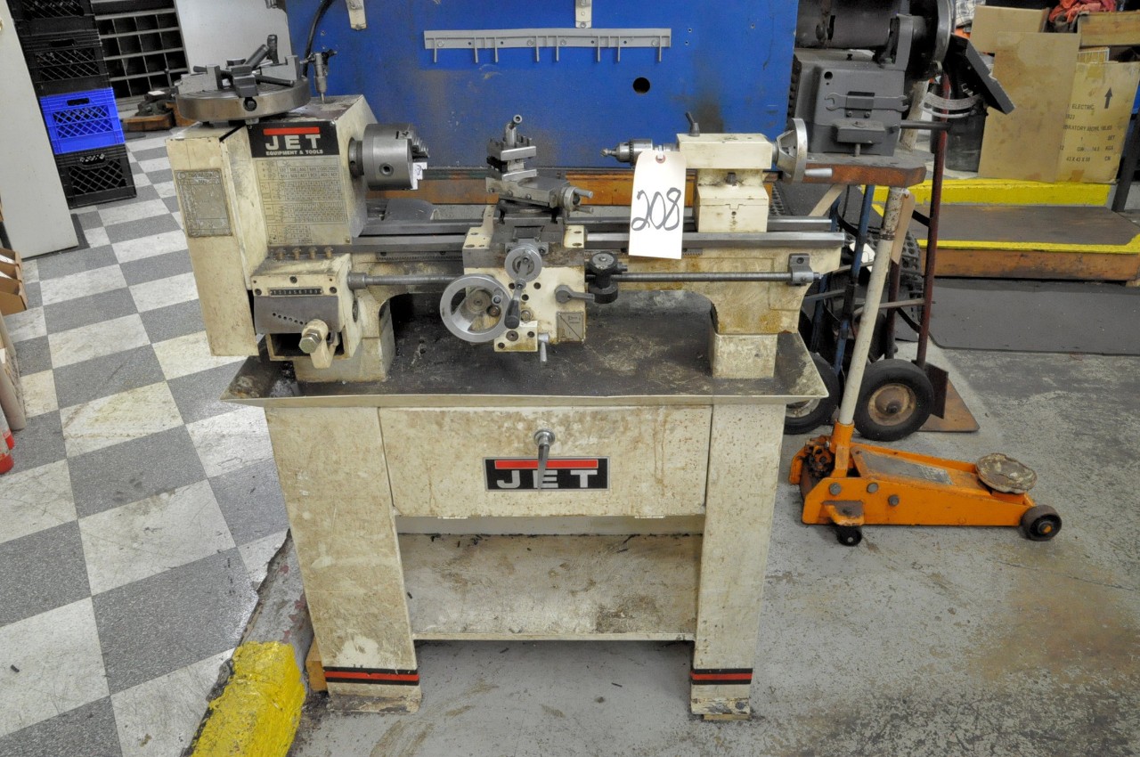 Jet Model BD 920N, Lathe, S/n N/a, 4" 3Jaw Chuck, 4Post Tool Post