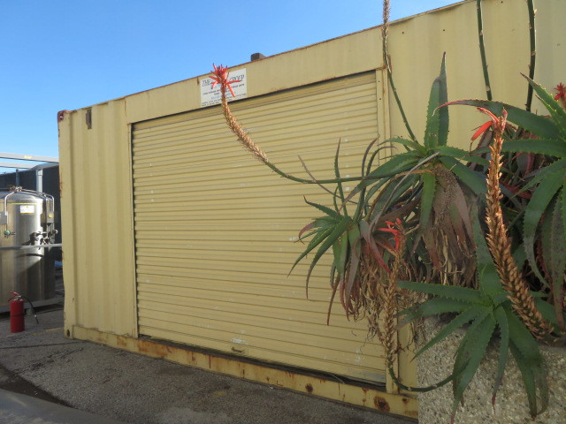 RCS Group Metal Shipping Container with 2 doors