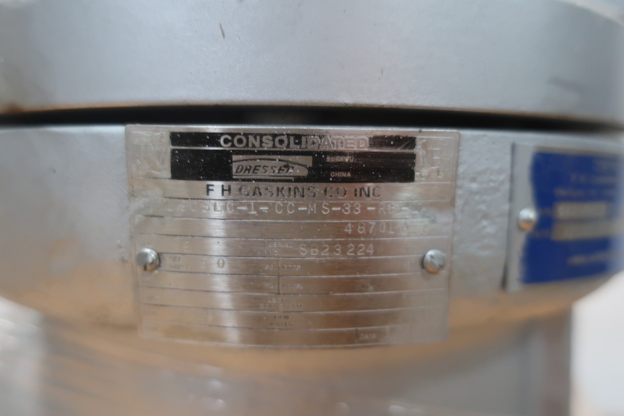 CONSOLIDATED 1905LC1CCMS33RFLA 3IN X 4IN 50PSI RELIEF VALVE