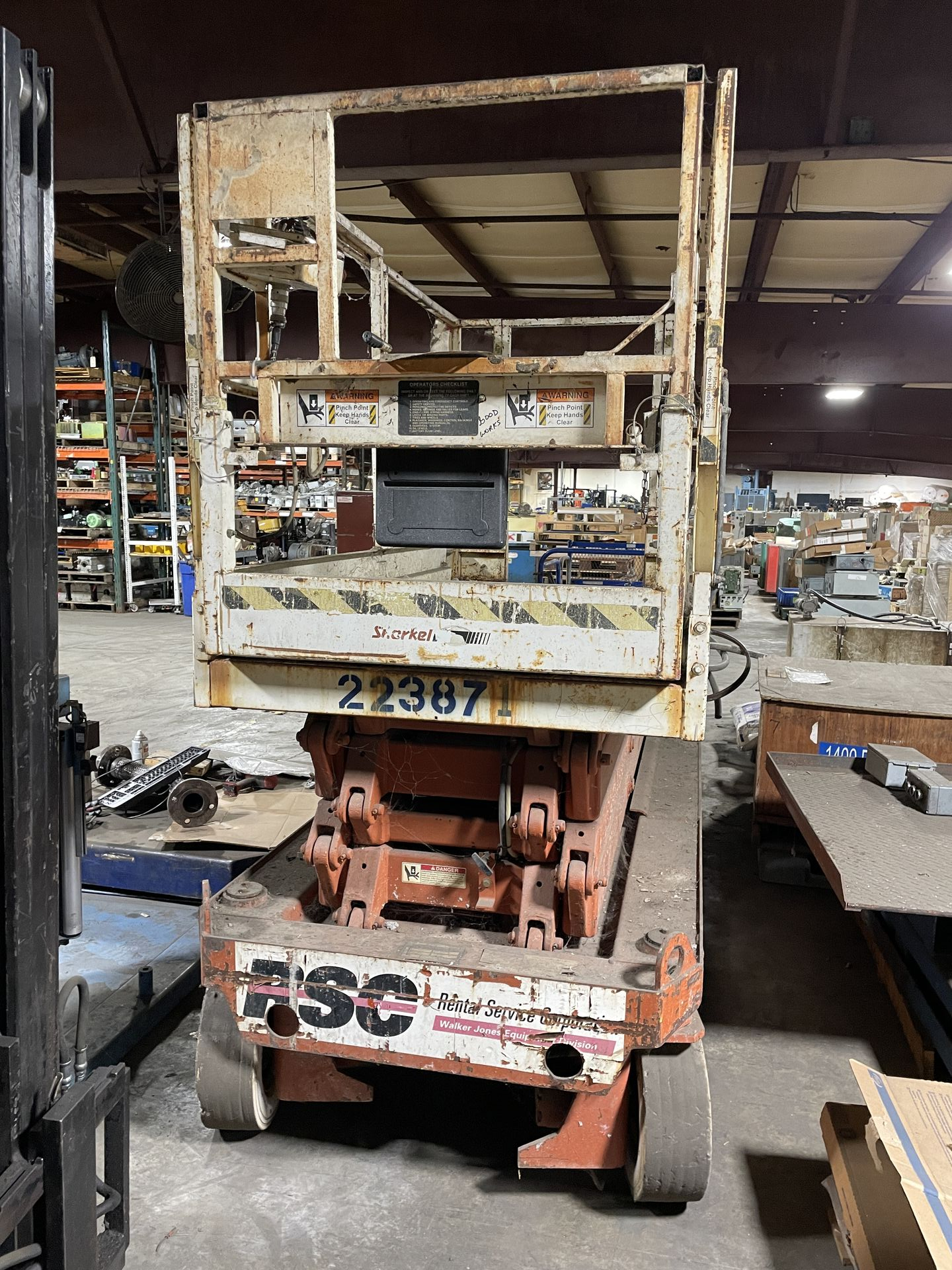 SNORKEL WILDCAT SL25 SCISSOR LIFT For Sale | Aucto