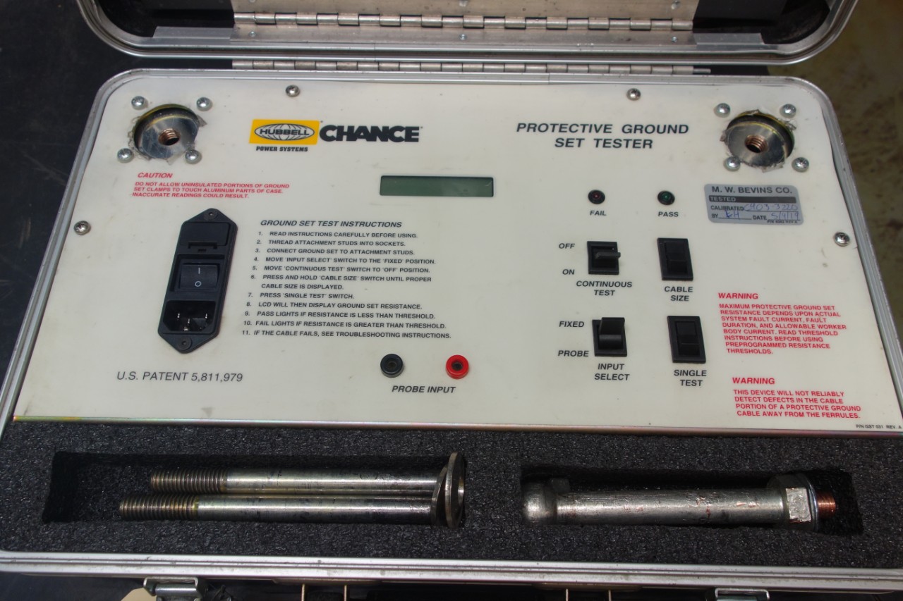 Hubbell C403-3220 Chance Protective Ground Set Tester