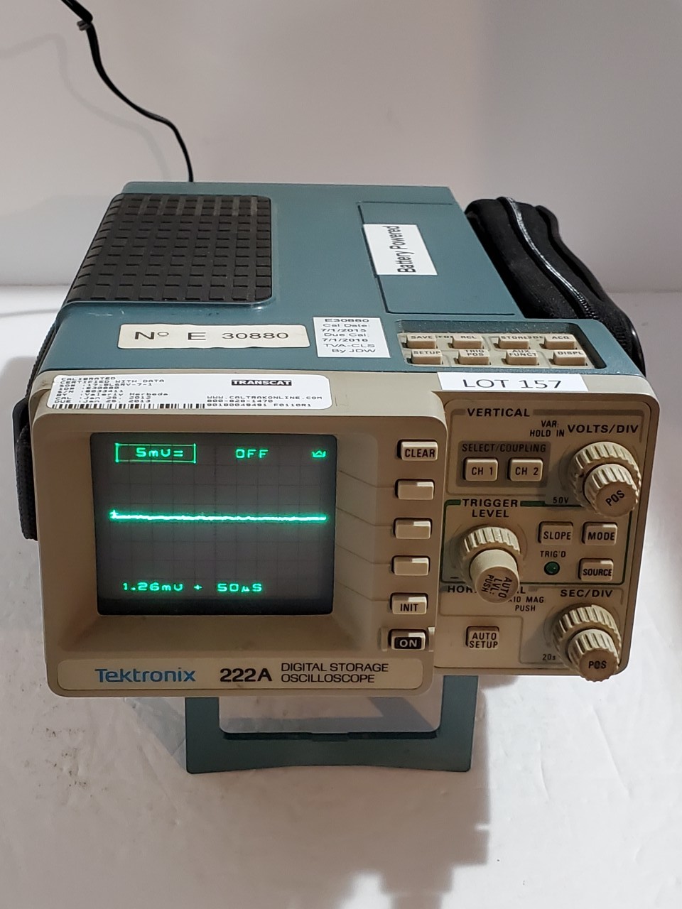 Tektronix 222 デジタルストレージオシロスコープ Tektronix 222 eBay