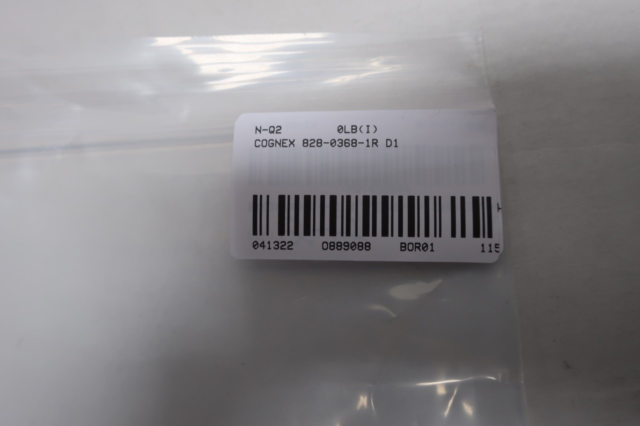 COGNEX 828-0368-1R D1 24V-DC BAR CODE SCANNER