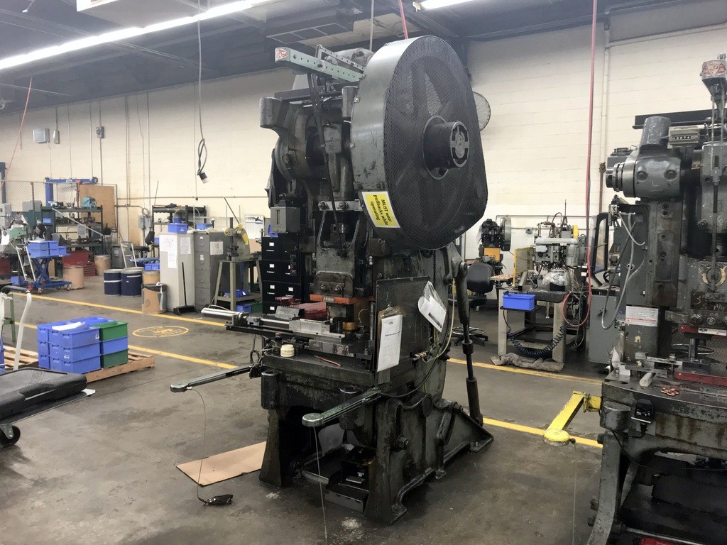 Perkins 75-Ton OBI Press For Sale | Aucto