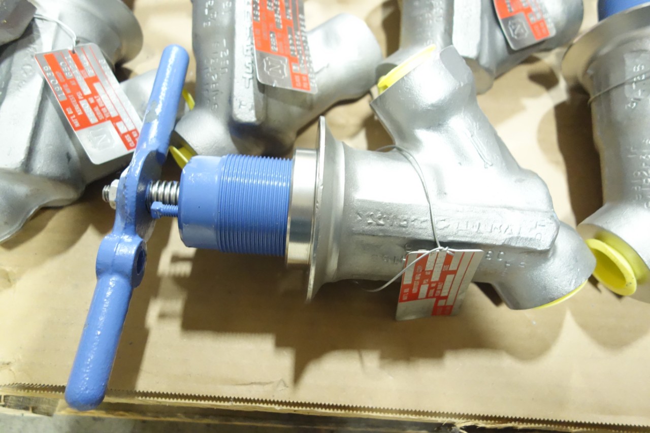 2 PALLETS OF KEROTEST WS D 9945 MANUAL STAINLESS SOCKET WELD GLOBE VALVES