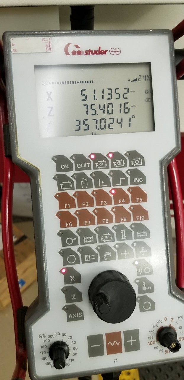 Studer S145 CNC 5 Axis Cylindrical Grinder