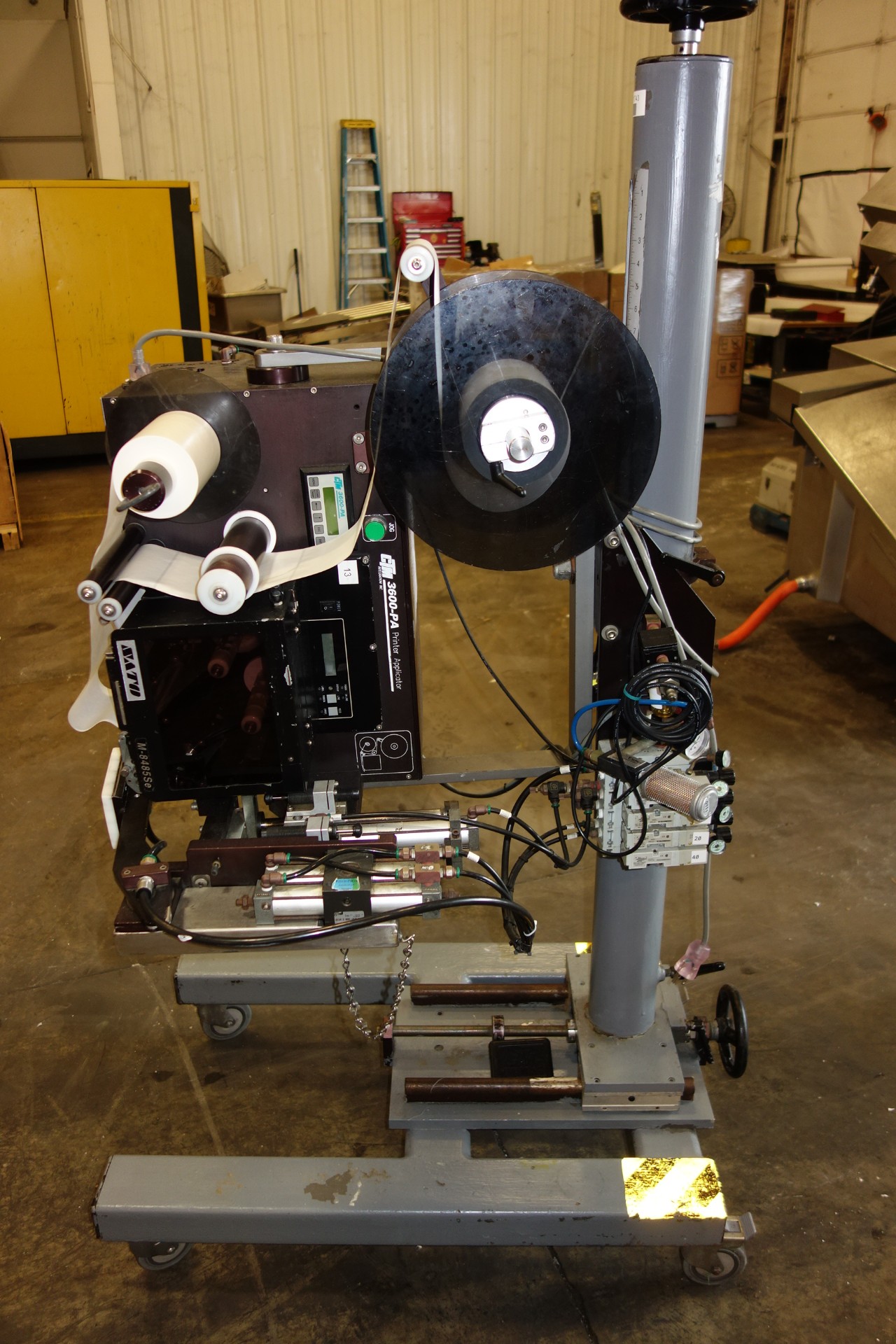 CTM 3600-PA LABEL PRINTER APPLICATOR
