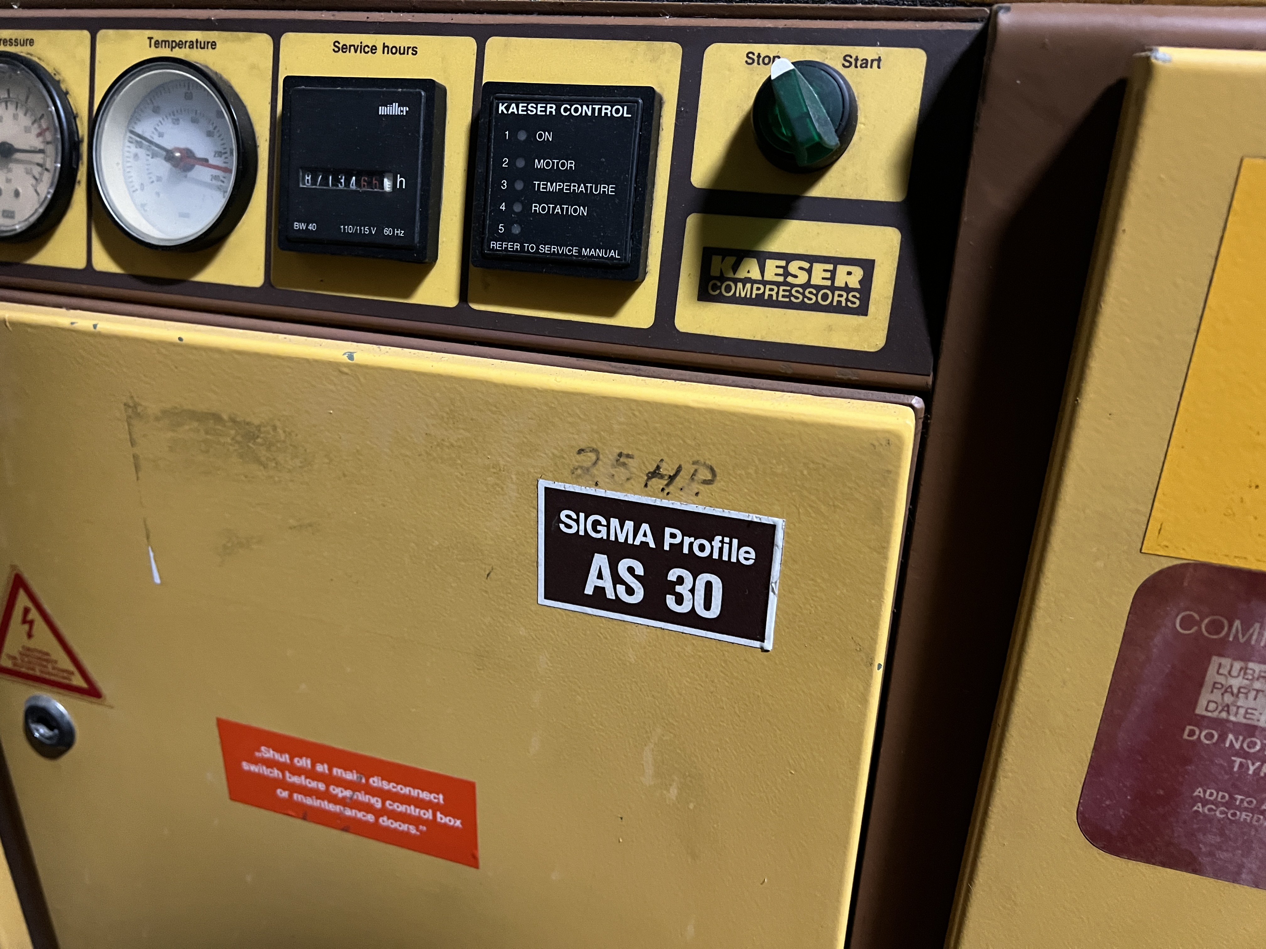 KAESER AS30 ROTARY SCREW AIR COMPRESSOR For Sale | Aucto