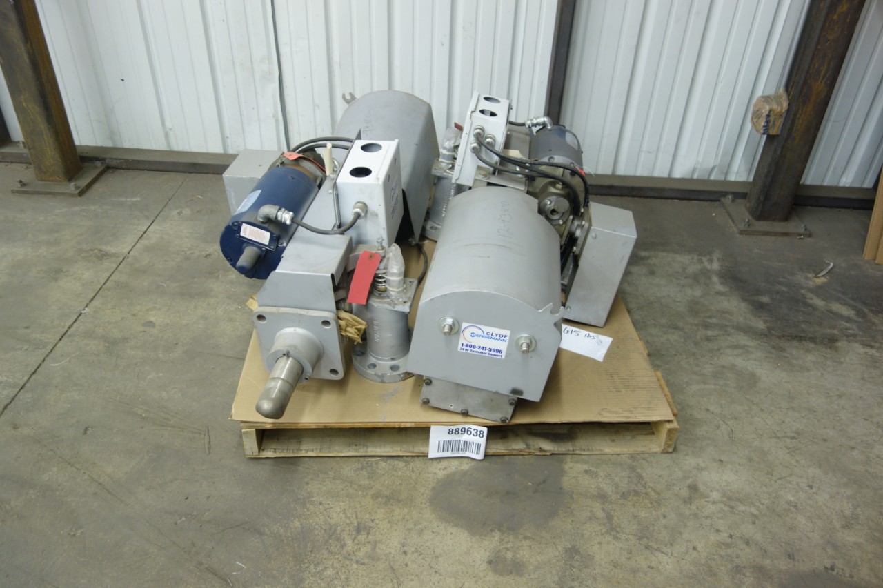 LOT OF 2 CLYDE BERGEMANN RW5E WALL DESLAGGER SOOT BLOWERS