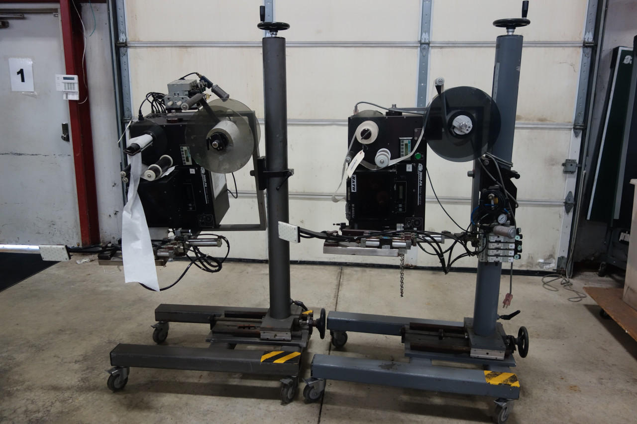 CTM 3600 8485 SE PRINTER APPLICATOR SYSTEM INDUSTRIAL LABEL MAKER