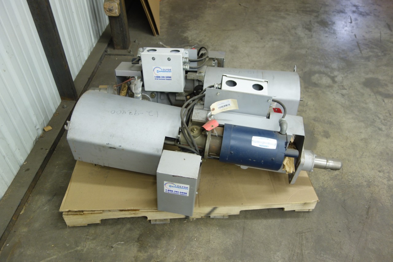 LOT OF 2 CLYDE BERGEMANN RW5E WALL DESLAGGER SOOT BLOWERS