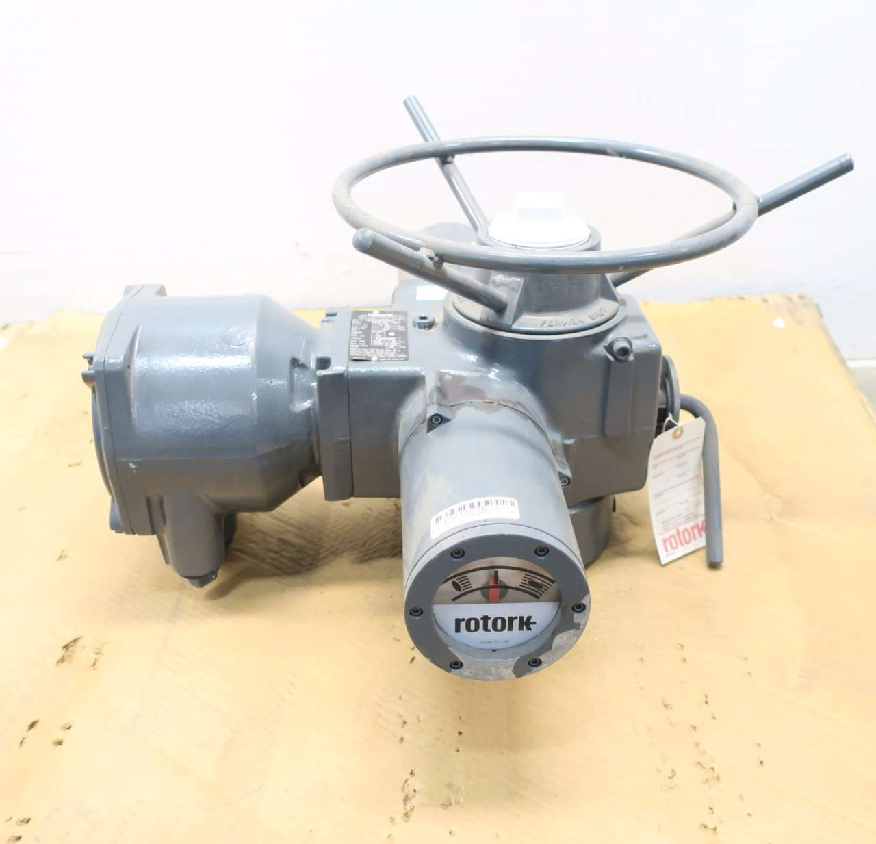 ROTORK A14 0.6HP 575V-AC ELECTRIC VALVE ACTUATOR For Sale | Aucto