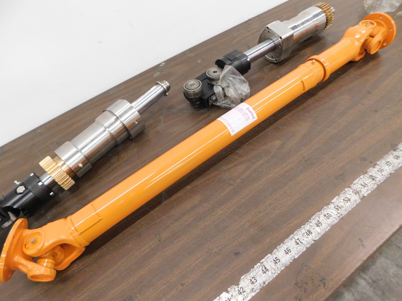 [Sidel + Trasmil] 2 Valve Piston Assemblies + 1 Orange Cardan Joint