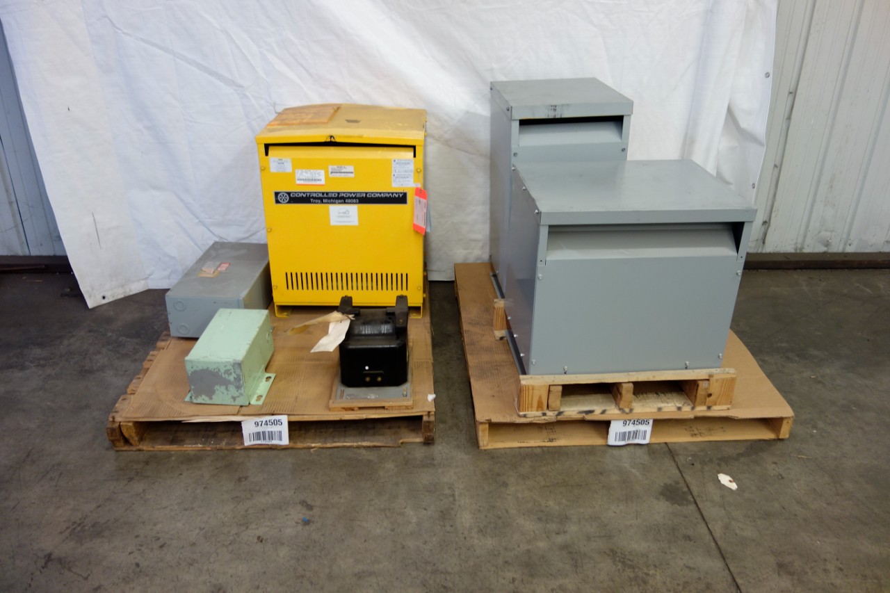 2 PALLETS OF ASSORTED TRANSFORMERS For Sale | Aucto