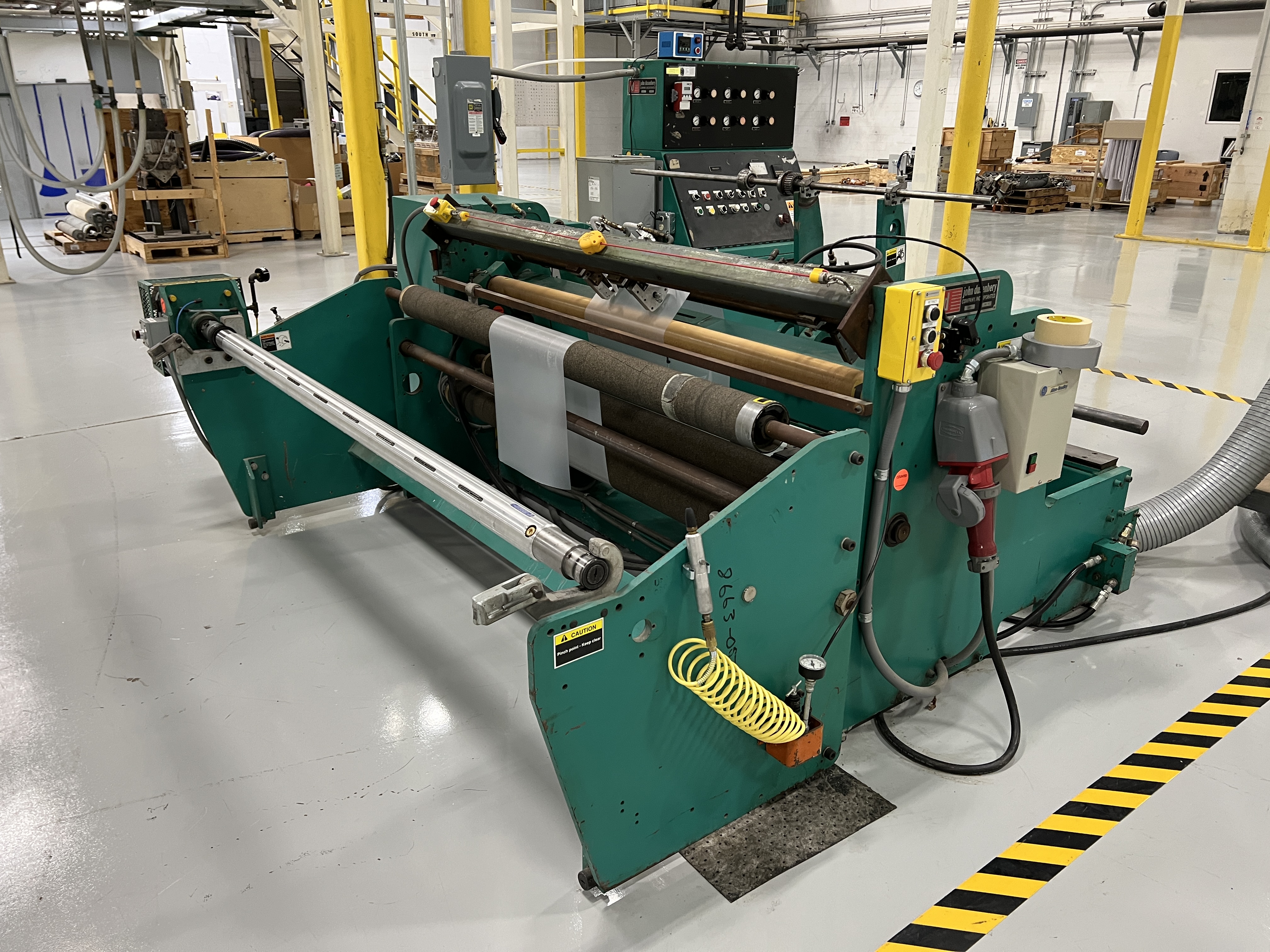 JOHN DUSENBERY 820 TK SLITTER/REWINDER
